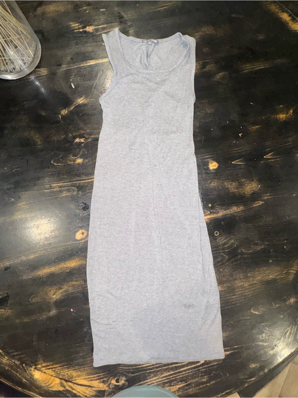 Threads 4 Thought Light Gray Sleeveless Maxi Dress
